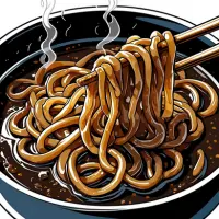 윤기나는 짜장면 한 그릇